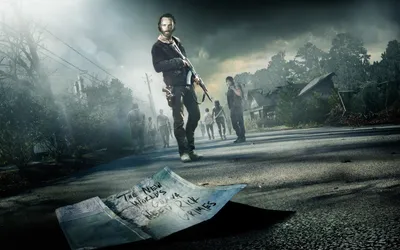 Andrew Lincoln Rick World Wallpaper 4K 2880x1800 Hd, Desktop, Wallpaper, Featuring, Andrew, Lincoln, As, Rick, Grimes, Show, Walking, Dead, Gray, Ultrawide, QHD