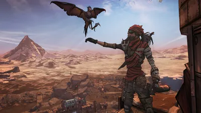 Character Borderlands Stands Nature Wallpaper 4K 1918x1078 Ultrawide
