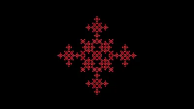 Serene Minimalist Wallpaper Minimal Wallpaper 4K 1920x1080 Minimalist, Abstract, Fractal, Red, Symmetrical, Cross-shaped, Snowflake, Pattern, Black, Desktop, Brown, Ultrawide, Full HD
