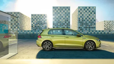 Yellow Car Compact Cars Wallpaper 4K 5998x3373 Light Gray, Ultrawide, 4k