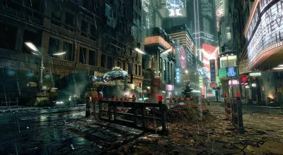 Favourite Cyberpunk Themed Wallpaper 4K, Technology category