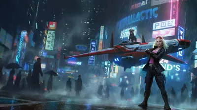 Bold Cyberpunk Wallpaper Wallpaper 4K, Technology category