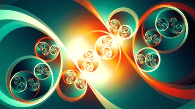 Golden Vibrant Wallpaper Wallpaper 4K, Abstract category