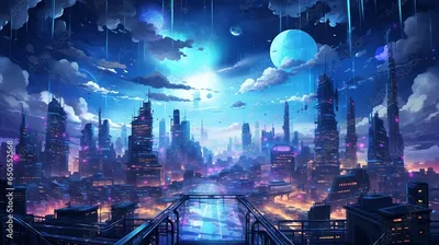 Cyberpunk Streets Illustration Futuristic City World Wallpaper 4K 1000x560 Red, White