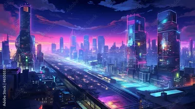 Cyberpunk Streets Illustration World Wallpaper 4K 1000x560 Brown