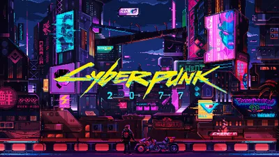 Calm Cyberpunk Wallpaper Technology Wallpaper 4K 1920x1080 Black, White