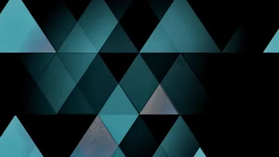 Abstract Triangle Mosaic Abstract Wallpaper 4K 2558x1438 Teal, Full HD, Ultrawide