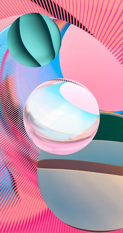 Misty Abstract Wallpaper Abstract Wallpaper 4K 2160x4096 Gray, Pink