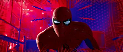 Dark Spider Wallpaper Abstract Wallpaper 4K 3840x1632 Hd, Pc, Desktop, Wallpaper, Featuring, Spider-man, From, The, Movie, Into, Spider-verse, Vibrant, Brown, Red, Ultrawide, 4K