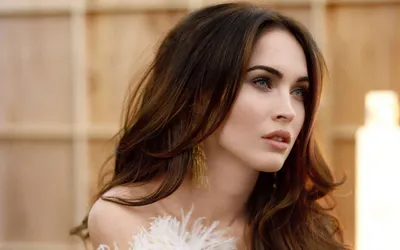 Celebrity Megan Fox Flowing Dark Animals Wallpaper 4K 1920x1200 Hd, Desktop, Wallpaper, Featuring, Celebrity, Megan, Fox, With, Flowing, Dark, Hair, Soft, Gray, Ultrawide, Full HD