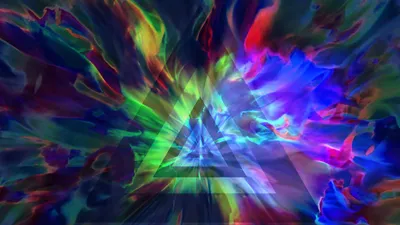Bold Abstract Wallpaper Abstract Wallpaper 4K 1920x1080 Abstract, Artistic, Design, Featuring, Vibrant, Swirls, Of, Green, Blue, Red, Hues, Translucent, Gray, Orange, Ultrawide, Full HD
