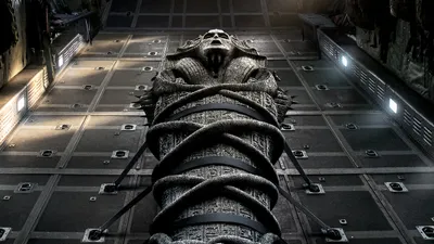 Moody Movie Wallpaper Abstract Wallpaper 4K 5120x2880 Hd, Wallpaper, From, The, Movie, Mummy, (2017), Featuring, Detailed, Sarcophagus, Strapped, Gray, Ultrawide, 4K
