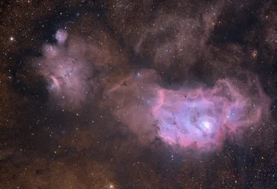 Lagoon Nebula True Wallpaper 4K, Space category