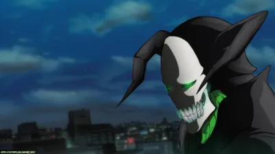 Bold Anime Wallpaper World Wallpaper 4K 1920x1080 Hd, Anime, Desktop, Wallpaper, Featuring, A, Dark, Menacing, Hollow, Mask, Character, Bleach, Blue, Black, Ultrawide, Full HD