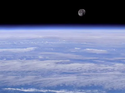 Planet Deep Space Backdrop Moon Space Wallpaper 4K 1598x1198 Deep, Landscape