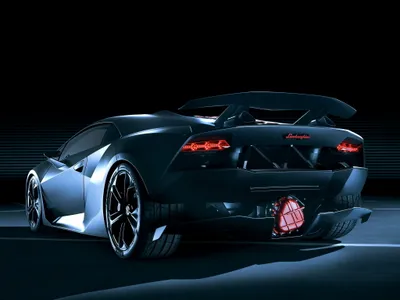Sleek Sesto Elemento Showcased Cars Wallpaper 4K 2048x1536 A, Sleek, Lamborghini, Sesto, Elemento, Showcased, From, The, Rear, Illuminated, Against, Dark, White, Gray, Landscape, Full HD