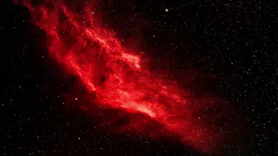 Red Nebula Wallpaperbat Wallpaper 4K, Space category