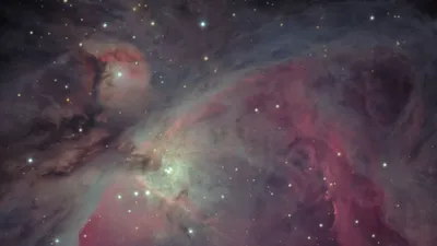 3840x2160 Orion Nebula Space Wallpaper 4K 3840x2160 Gray