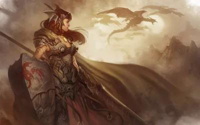 Sleek Fantasy Wallpaper Wallpaper 4K, Fantasy category