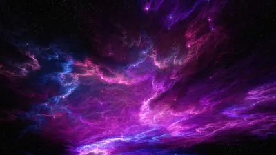 Vibrant Purple Wallpaper Wallpaper 4K, Space category