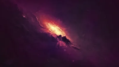 Red Nebula Space Wallpaper 4K, Space category