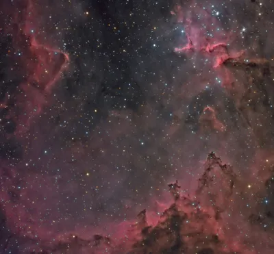 Stars Sky Nebula Wallpaper 4K, Space category