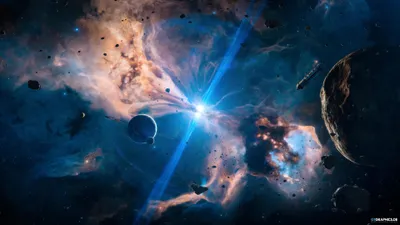 Golden Sci Wallpaper Space Wallpaper 4K 3840x2160 Gray