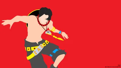 Minimalist Black Hair Minimal Wallpaper 4K 1920x1080 Minimalist, Black, Hair, Portgas, D., Ace, Anime, One, Piece, Desktop, Red, Brown, White, Ultrawide, Full HD