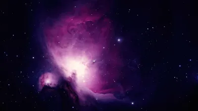 Orion Nebula Constellation Astronomy Space Wallpaper 4K 3840x2160 White