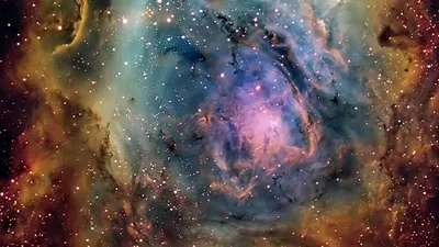 Vivid Nebula Wallpaper Space Wallpaper 4K 1920x1080 Gray