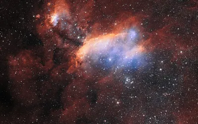 Golden Nebula Wallpaper Space Wallpaper 4K 1920x1200 Gray, Brown