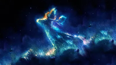 Space Stars Nebula Space Wallpaper 4K 1920x1080 Brown, Pink