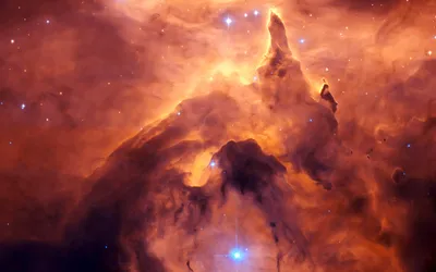 Sci Space Nebula Glowing Space Wallpaper 4K 1920x1200 Hd, Pc, Desktop, Wallpaper, Of, A, Sci-fi, Space, Sci, Nebula, Glowing, Orange, Brown, Ultrawide, Full HD
