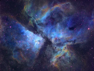 Dark Carina Wallpaper Space Wallpaper 4K 2048x1541 Hd, Pc, Desktop, Wallpaper/background:, Of, The, Carina, Nebula, Vivid, Blue-purple, Sci, Brown, Pink, Landscape, Full HD