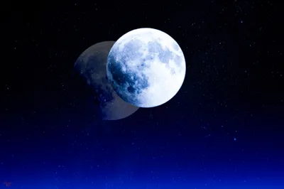 Calm Bright Wallpaper Space Wallpaper 4K 4940x3292 4K, Ultra, Hd, Pc, Desktop, Wallpaper, Bright, Full, Moon, Shadow, Against, Star-filled, White, Ultrawide