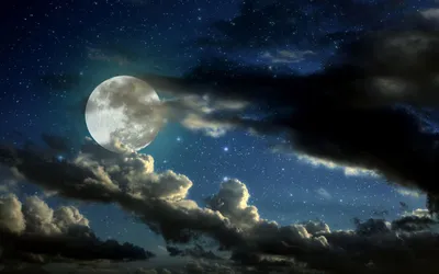 Sleek Moon Wallpaper Wallpaper 4K, Space category