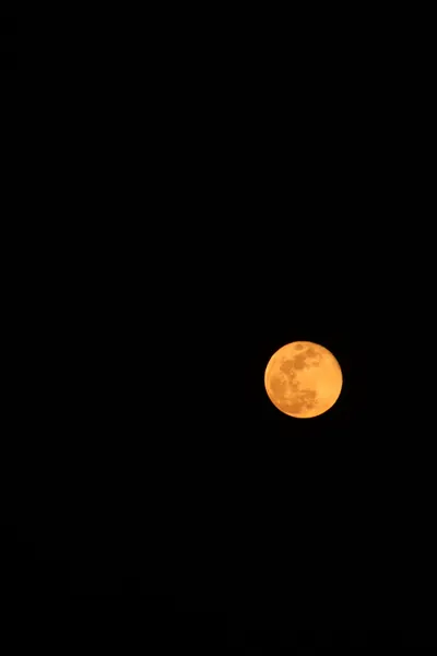 Captivating Full Moon Space Wallpaper 4K 4000x6000 Orange, Purple