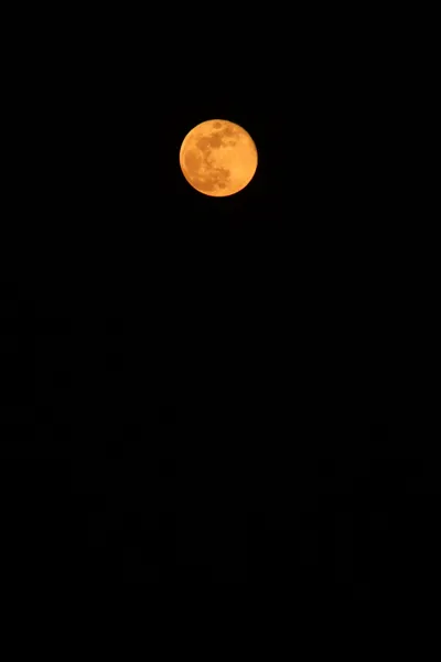 Full Moon Dark Night Sky Black/Dark Wallpaper 4K 4000x6000 Purple, Orange