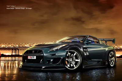 Sports Car Backdrop Illuminated Bridge Cars Wallpaper 4K 1800x1196 A, Nissan, Gt-r, Sports, Car, Against, Backdrop, Illuminated, Bridge, Serving, Desktop, Brown, Orange, Ultrawide