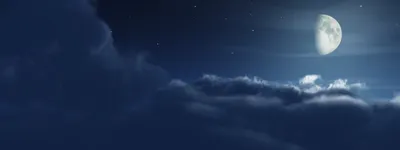 Nature Moon Space Wallpaper 4K, Space category
