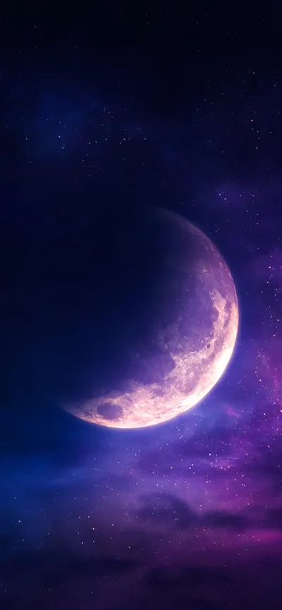 Vivid Aesthetic Wallpaper Space Wallpaper 4K 1284x2778 Brown