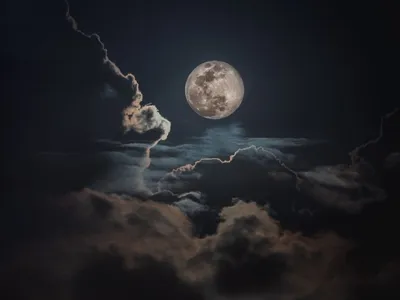 Moon Sky Wallpaperbat Space Wallpaper 4K 1024x768 Brown, Gray