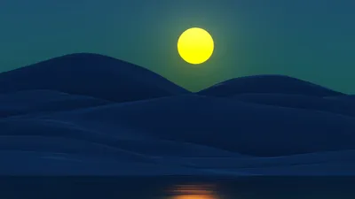 Moon Digital Art Wallpaper 4K, Space category