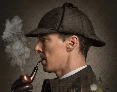 Smoke Pipe Benedict Abstract Wallpaper 4K 2856x2248 Smoke, Pipe, Benedict, Cumberbatch, Tv, Show, Sherlock, Series, Desktop, Gray, Square, QHD