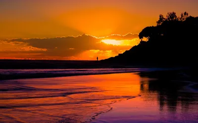 Sleek Nature Wallpaper Nature Wallpaper 4K 1920x1200 Nature, Sunset, Hd, Desktop, Wallpaper, Background, Image, Orange, Ultrawide, Full HD