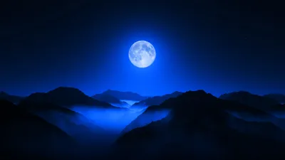 Nature Moon Space Wallpaper 4K, Space category
