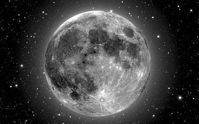 Misty Moon Wallpaper Wallpaper 4K, Space category