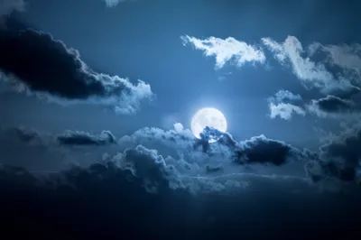Nature Moon Space Wallpaper 4K, Space category
