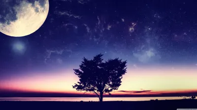 Moon Natural Cave Wallpaper 4K, Space category