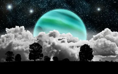 Moon Cave Space Wallpaper 4K, Space category
